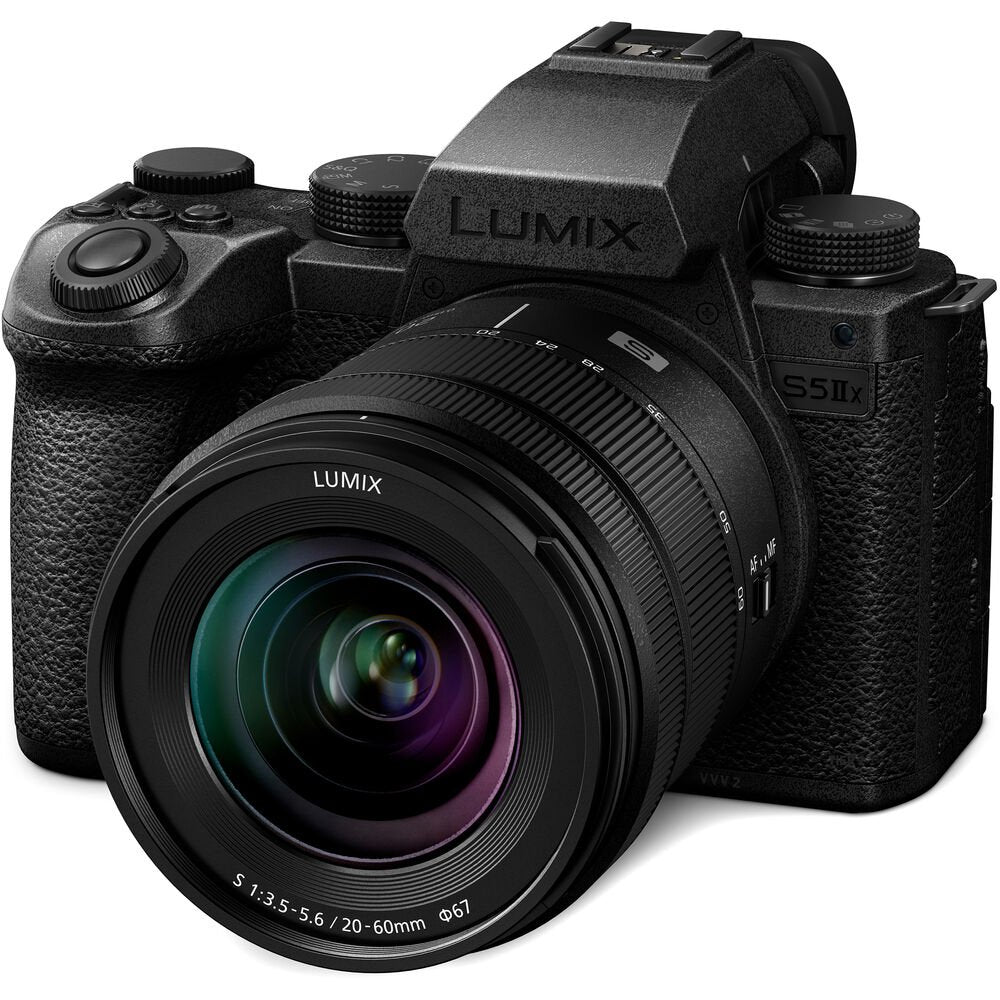 Panasonic Lumix S5 IIX Mirrorless Camera with 20-60mm and 50mm Lenses Kit image 2