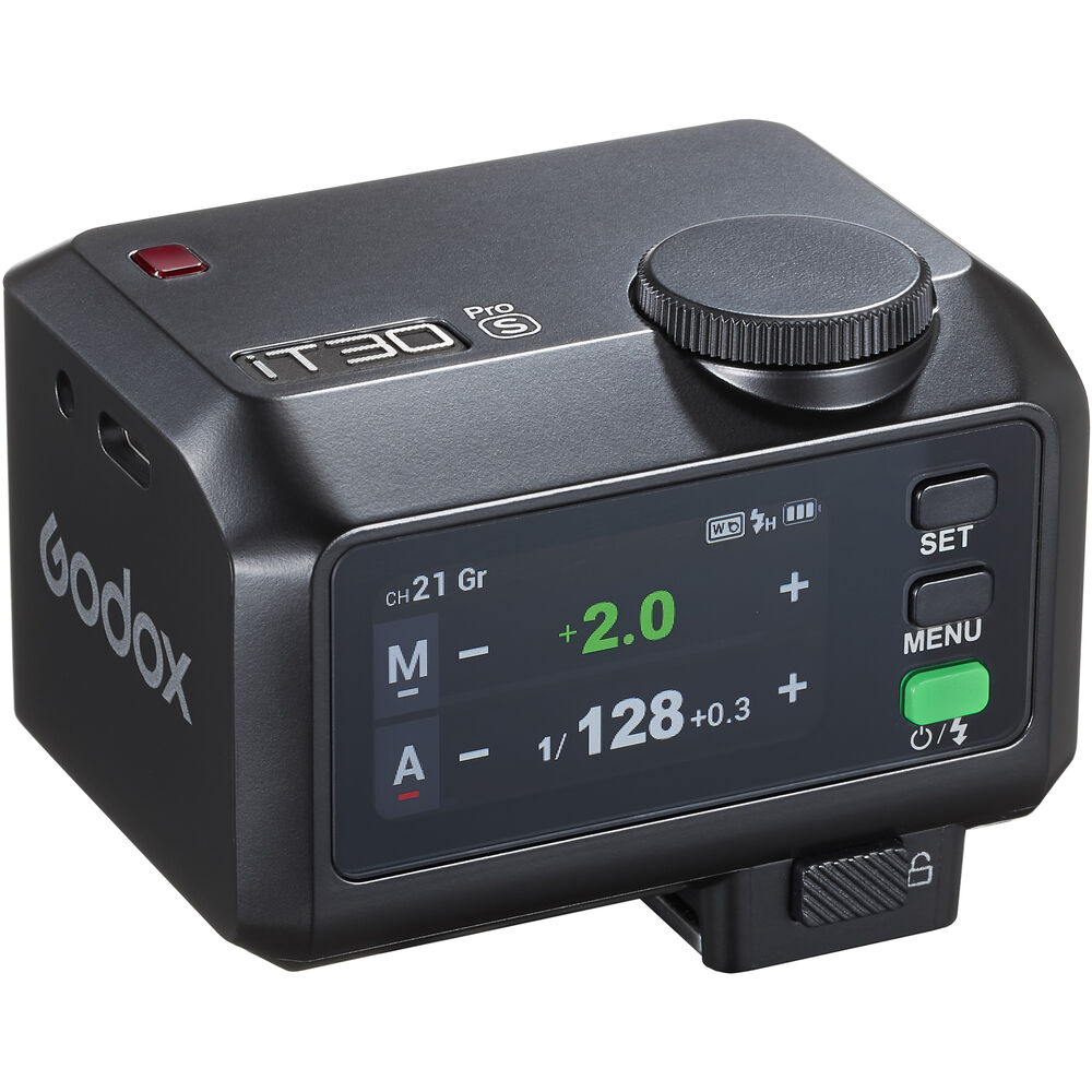 Godox iT30Pro S TTL Mini Flash for Sony (Black) image 3