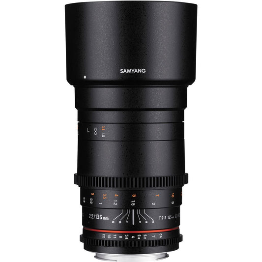Samyang 135mm T2.2 VDSLR for Canon image 0