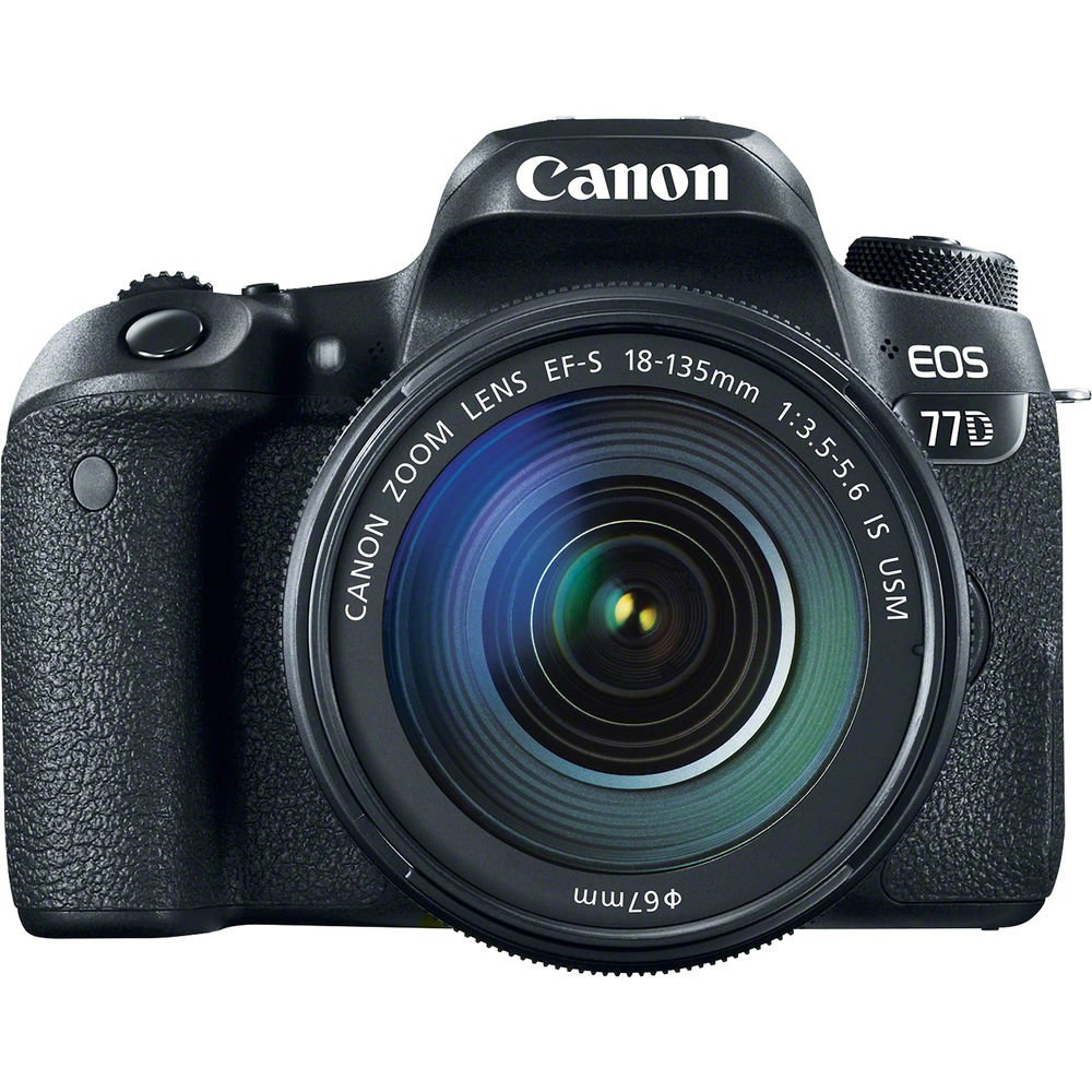 Canon EOS 77D DSLR Camera with 18-135mm USM Lens image 3