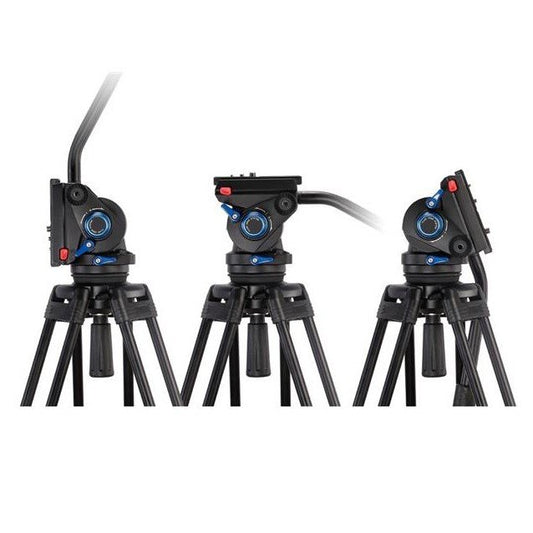 LEOFOTO VT-20 Tall Video Tripod with LF-75 image 1