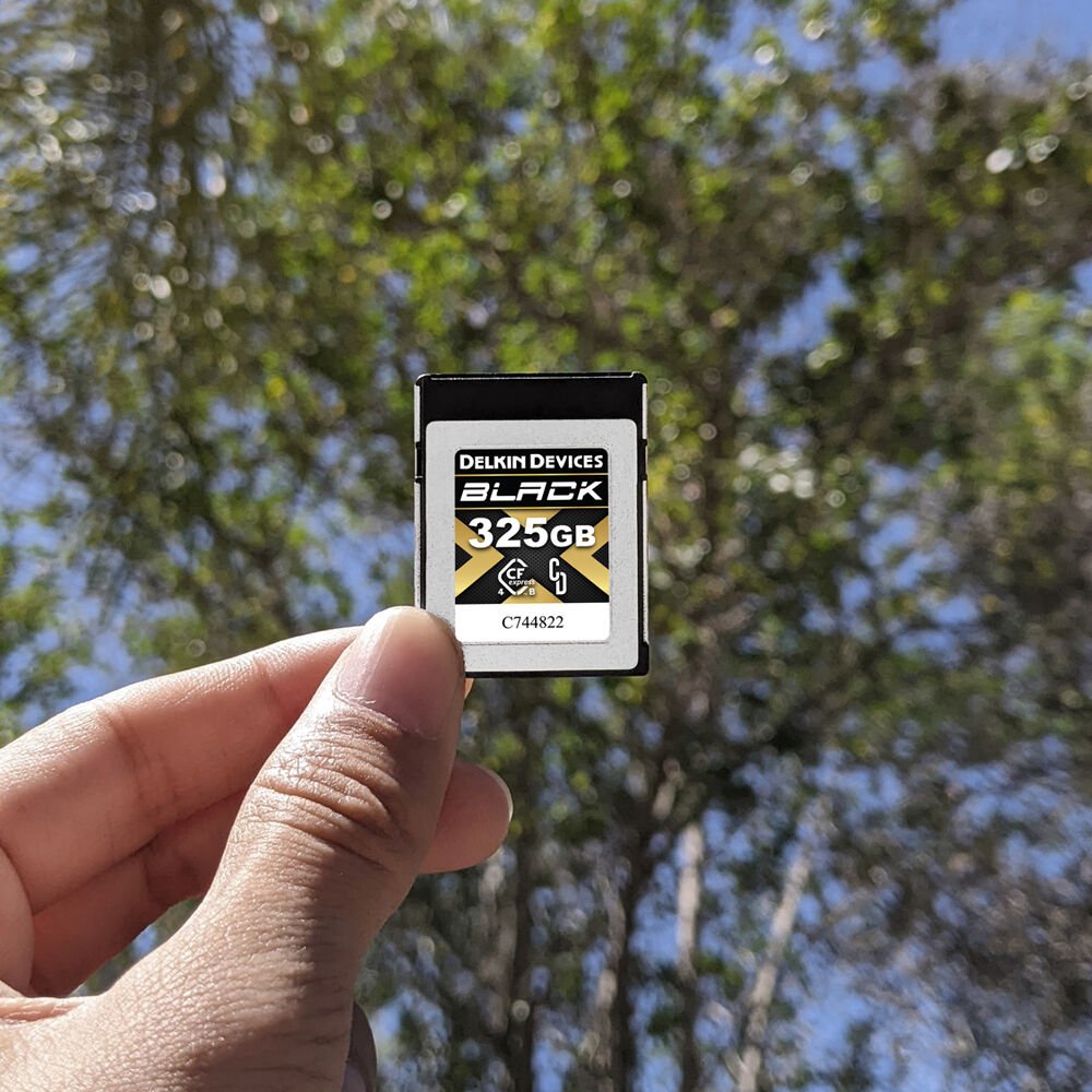 Delkin 325GB BLACK 4.0 CFexpress Type B Memory Card image 2