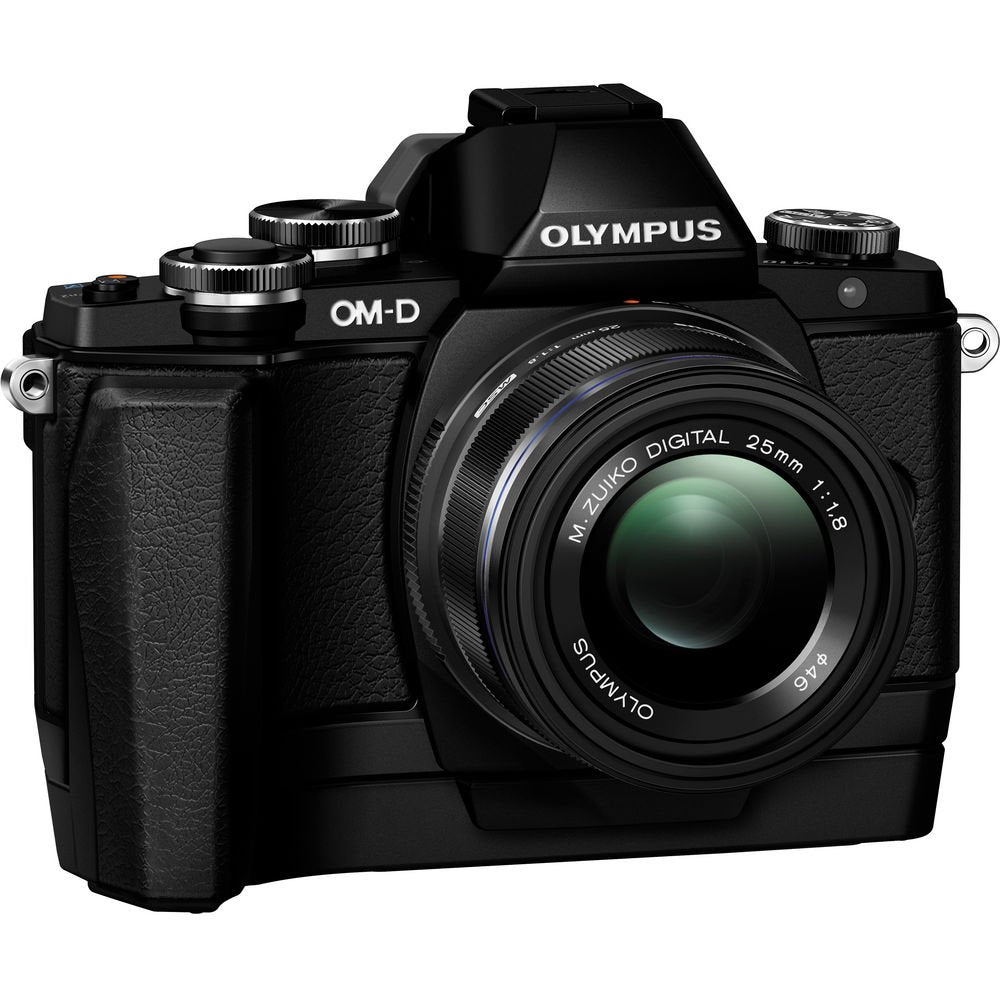 Olympus ECG-1 Grip for E-M10 Digital Camera (Black) image 1