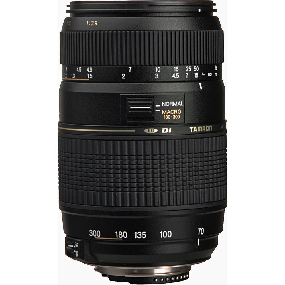 Tamron AF 70-300mm f/4-5.6 Di LD Macro Autofocus Lens for Nikon image 1