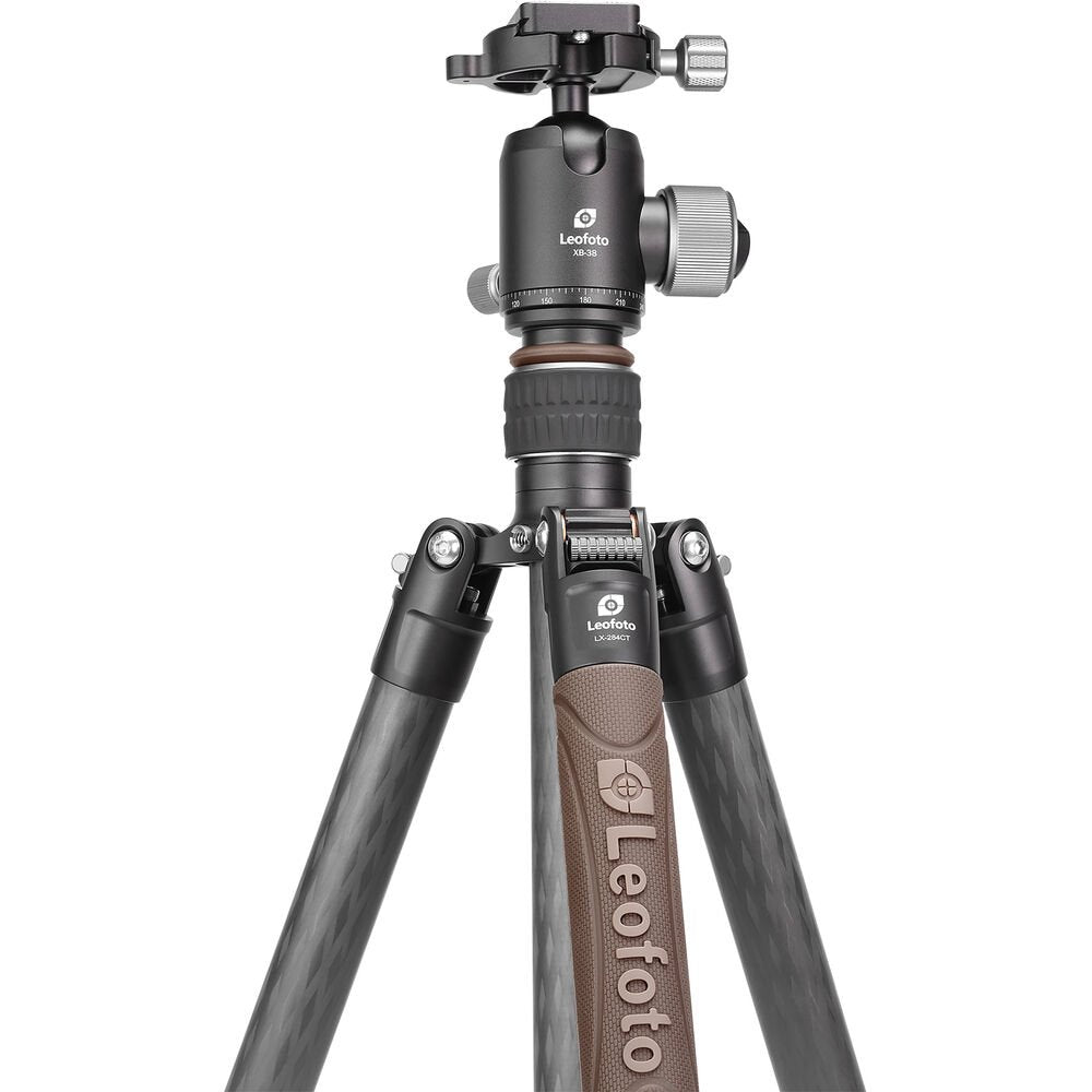 Leofoto LX-284CT Urban Series Carbon Fiber Tripod with XB-38 Ball Head (66.42") image 1
