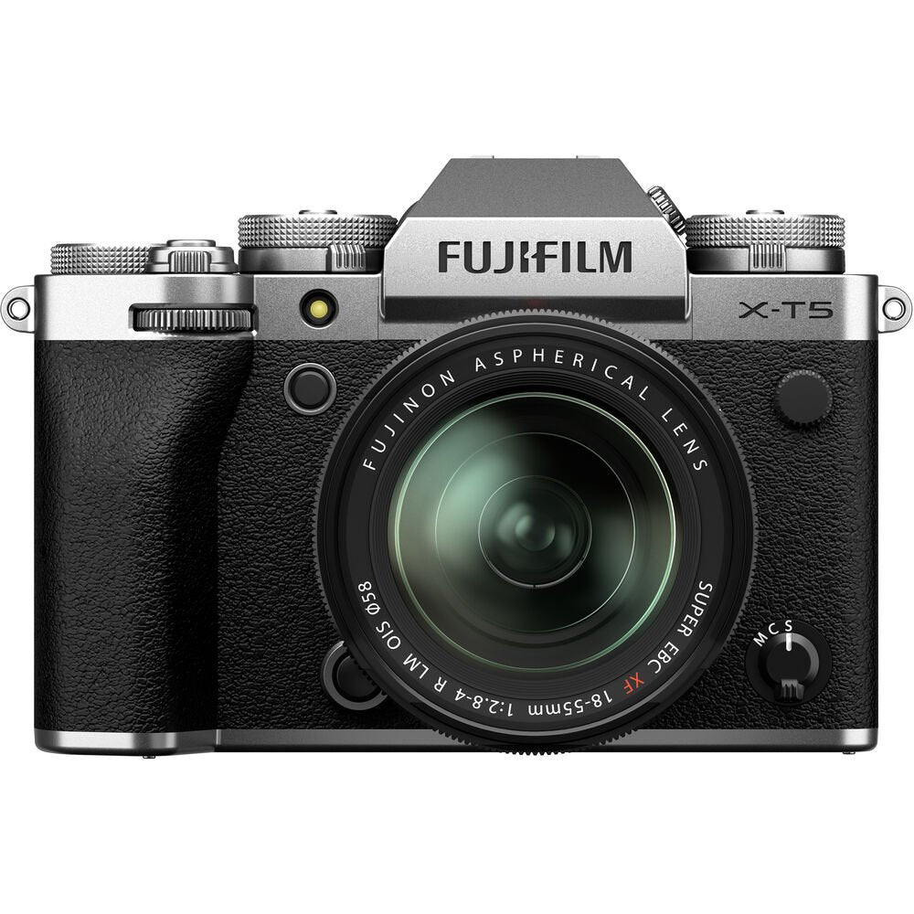 FUJIFILM X-T5 Mirrorless Camera with 18-55mm Lens (Silver) image 0