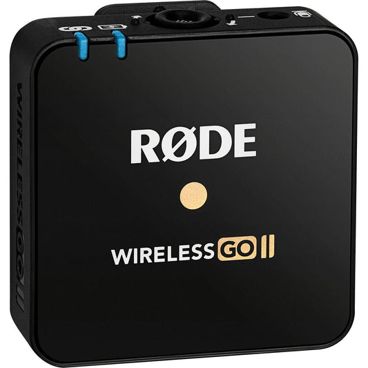 RODE Wireless GO II TX Transmitter/Recorder for Wireless GO II System (2.4 GHz, Black) image 0
