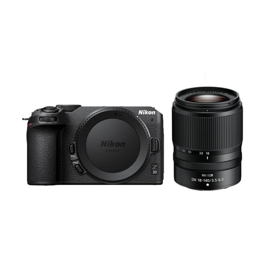 Nikon Z30 Mirrorless Camera with 18-140mm Lens image 0