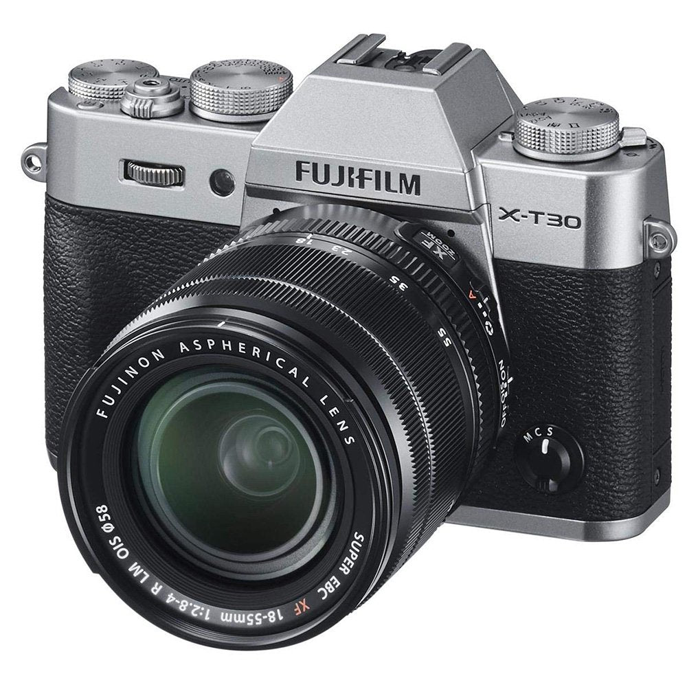 Fujifilm X-T30 Mirrorless Digital Camera with 18-55mm Lens and Accessories Kit (Silver) image 7