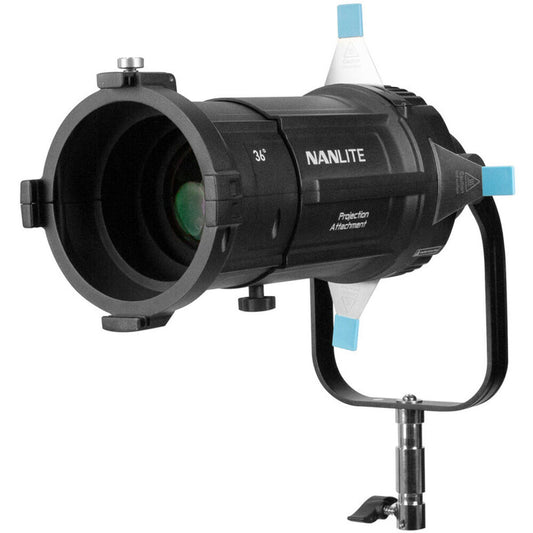 Nanlite Projection Attachment for Bowens Mount with 36° Lens image 1