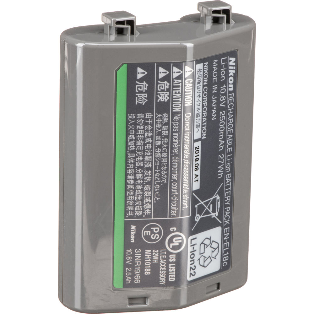 Nikon EN-EL 18c Rechargeable Lithium-Ion Battery (10.8V, 2500mAh) image 0
