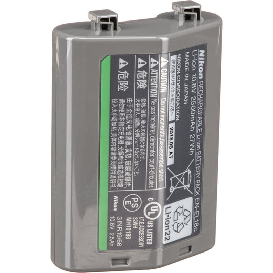 Nikon EN-EL 18c Rechargeable Lithium-Ion Battery (10.8V, 2500mAh) image 0