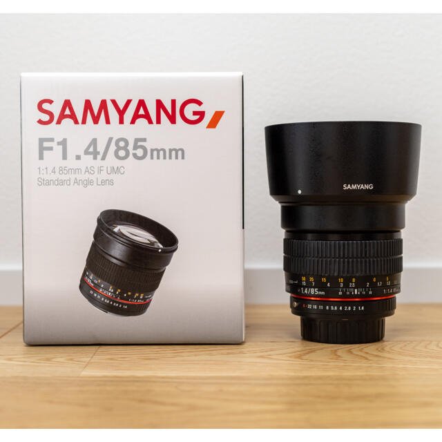 SAMYANG MF 85MM F1.4 LENS FOR SONY E image 0
