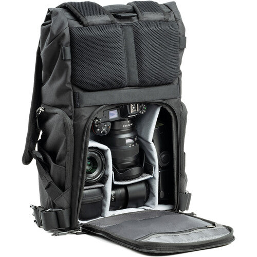 Think Tank Photo FocusPoint Rolltop Camera Backpack (Asphalt Black, 30 L) image 3