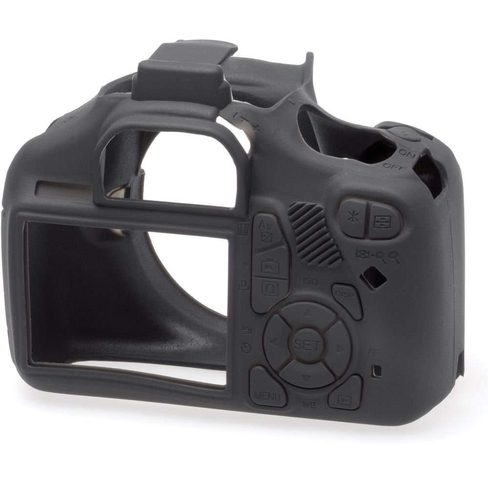 easyCover Silicone Protection Cover for Canon EOS 1100D Black image 1
