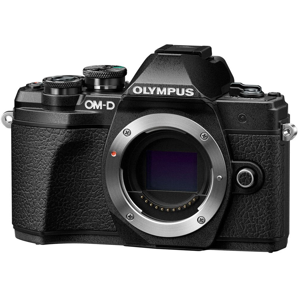 Olympus OM-D E-M10 Mark III Mirrorless MFT Digital Camera with 14-42mm EZ Lens (Black) image 1