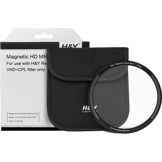 H&Y Filters Black Mist Magnetic 1/4 Clip-On Filter for RevoRing (58-77mm) image 1
