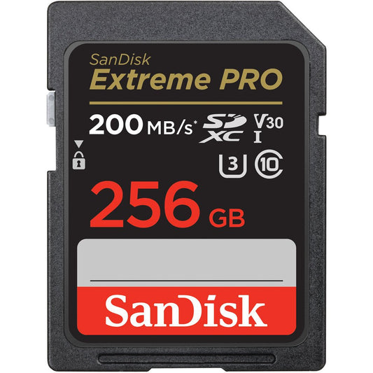 SanDisk 256GB Extreme PRO UHS-I SDXC Memory Card image 0