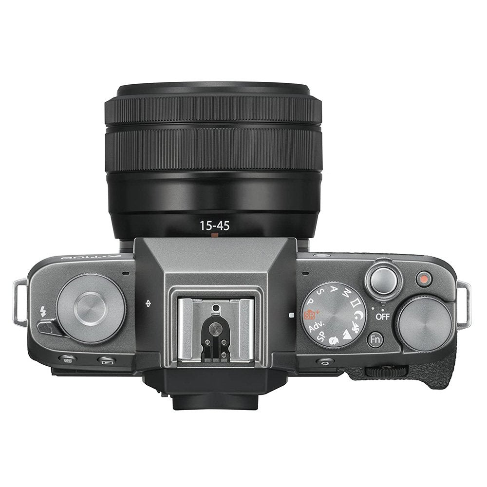 Fujifilm X-T100 Mirrorless Camera with 15-45 mm Lens (Silver) image 2