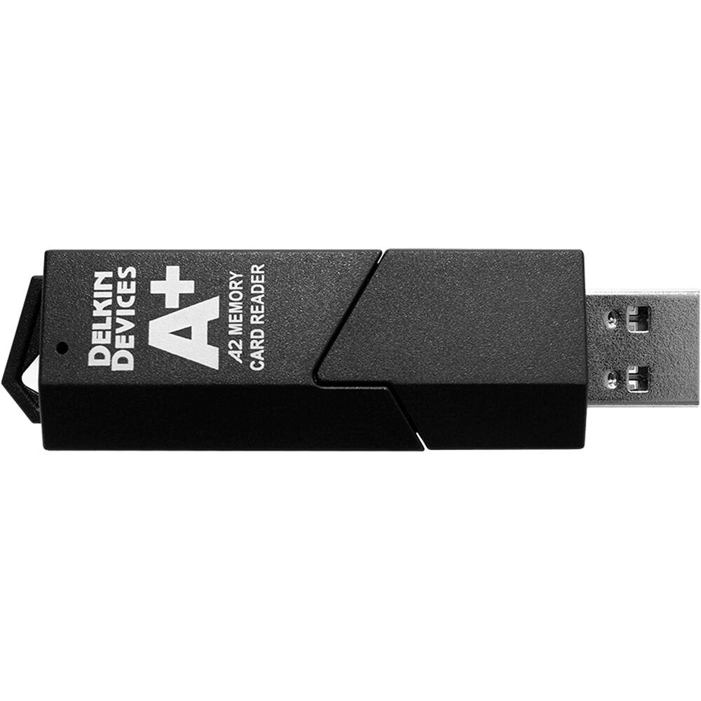 Delkin Devices USB 3.1 Gen 1 SD & microSD A2 Memory Card Reader image 0