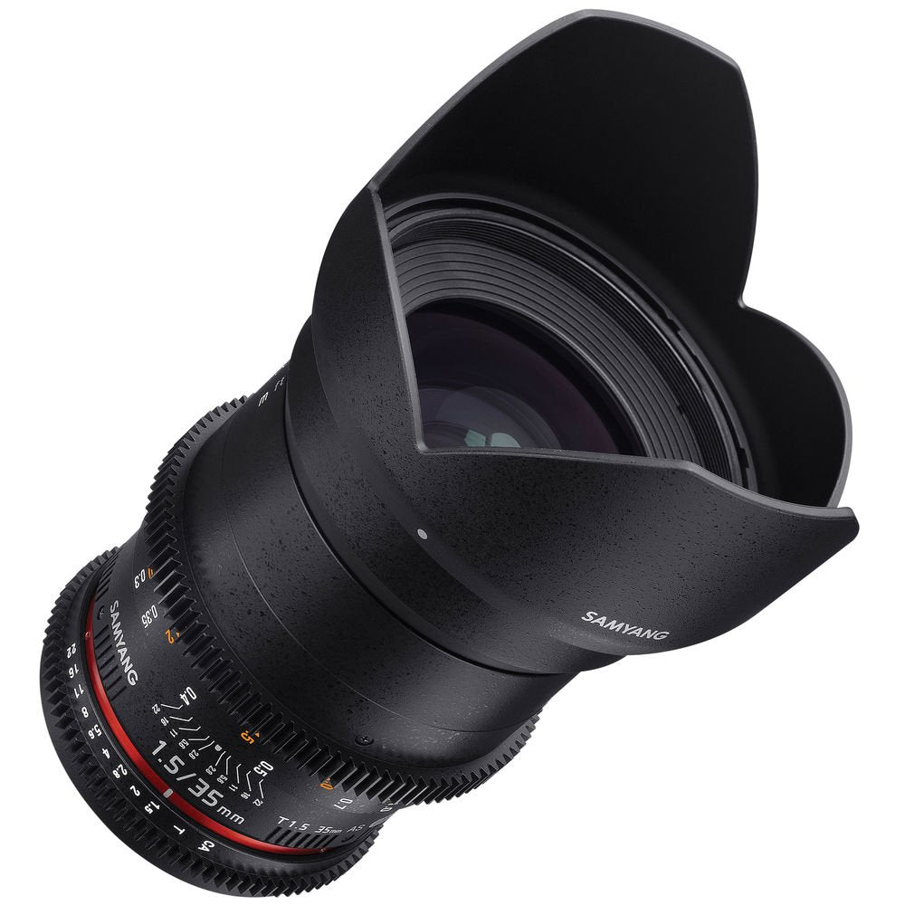 Samyang 35mm T1.5 VDSLRII Cine Lens for Micro Four Thirds Mount image 2