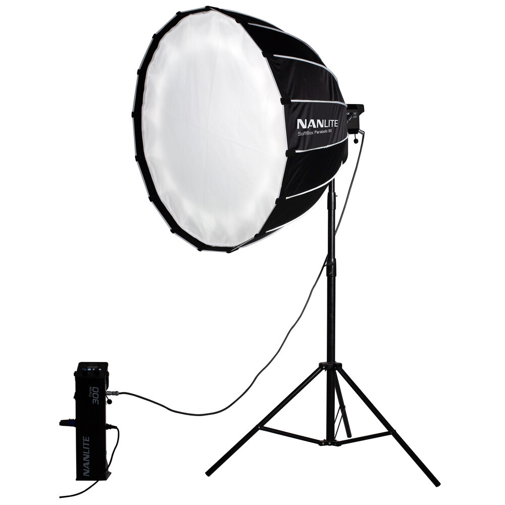 Nanlite Para 90 Quick-Open Softbox with Bowens Mount (35") image 3