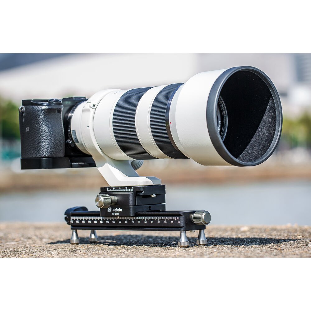 Leofoto MP-180S Macro Focusing Rail with Rotating Arca-Type QR System (7.1") image 2