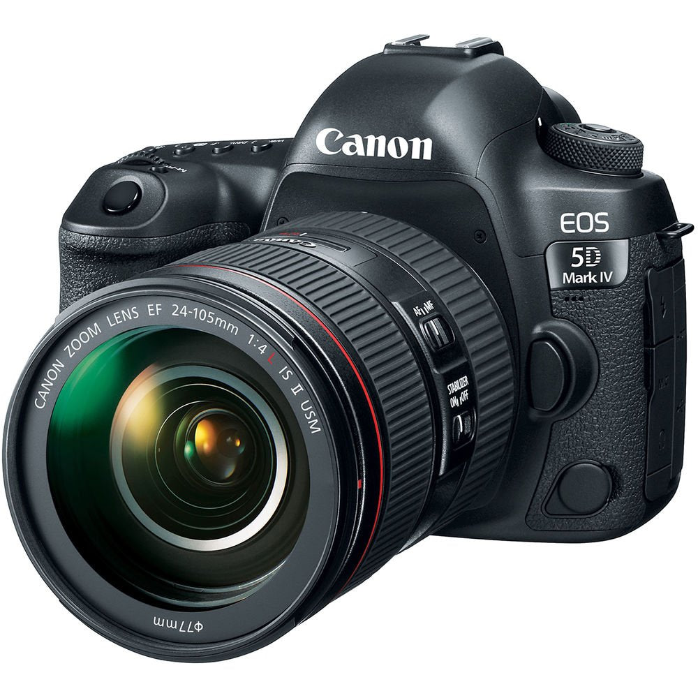 Canon EOS 5D Mark IV DSLR Camera with 24-105mm f/4L II Lens image 0