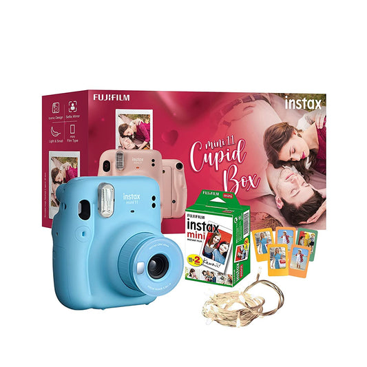 FUJIFILM Instax Mini 11 Instant Camera Cupid Box - Blue image