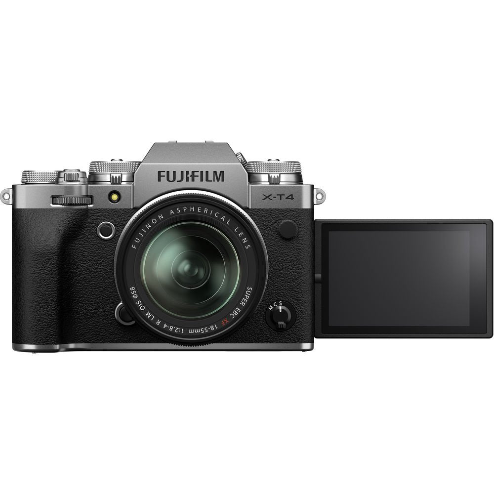 FUJIFILM X-T4 Mirrorless Digital Camera with 18-55mm Lens (Silver) image 4
