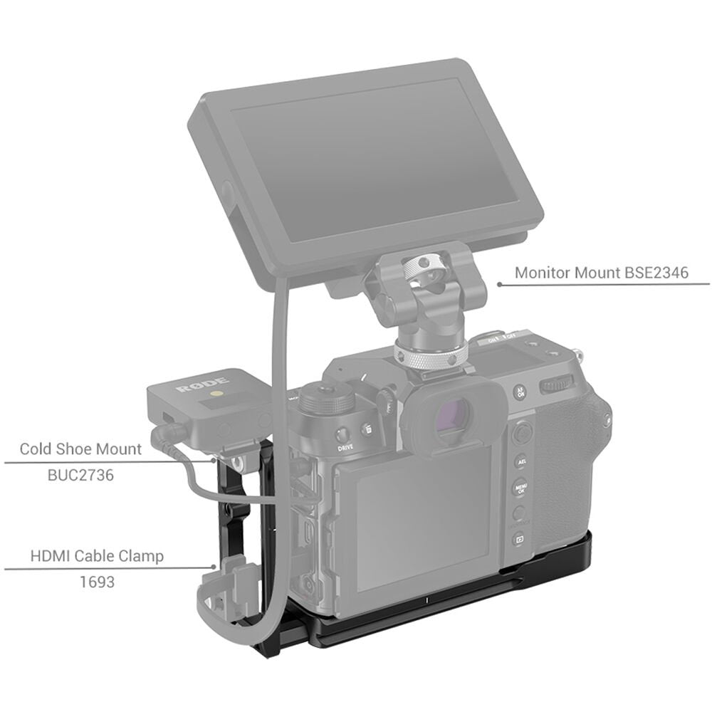 SmallRig L-Bracket for FUJIFILM GFX 100S Camera image 2