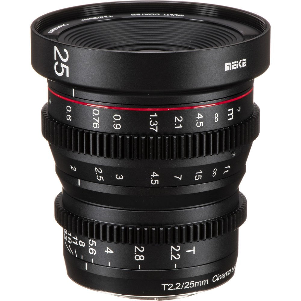 Meike 25mm T2.2 Manual Focus Cinema Lens (MFT Mount) image 0