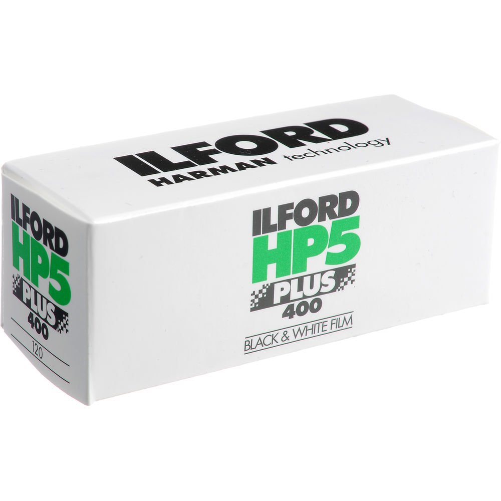 Ilford HP5 Plus Black and White Negative Film (120 Roll Film) image 0