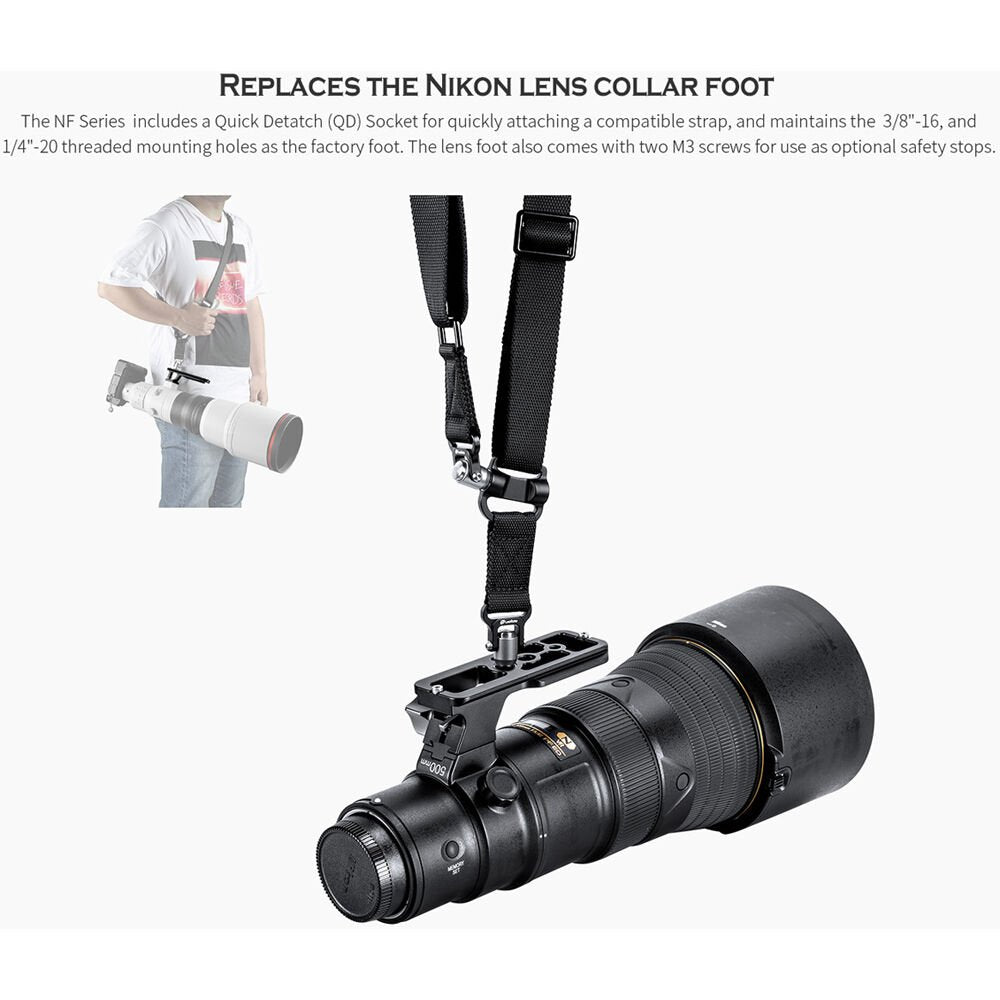 Leofoto NF-01 Collar Foot for Select Nikon Lenses image 3
