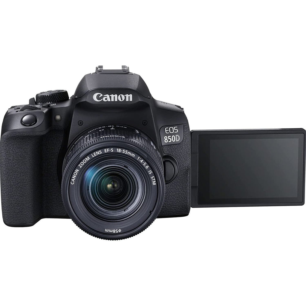 Canon EOS 850D 24.1 Digital SLR Camera (Black) with EF S18-55 IS STM Lens image 4