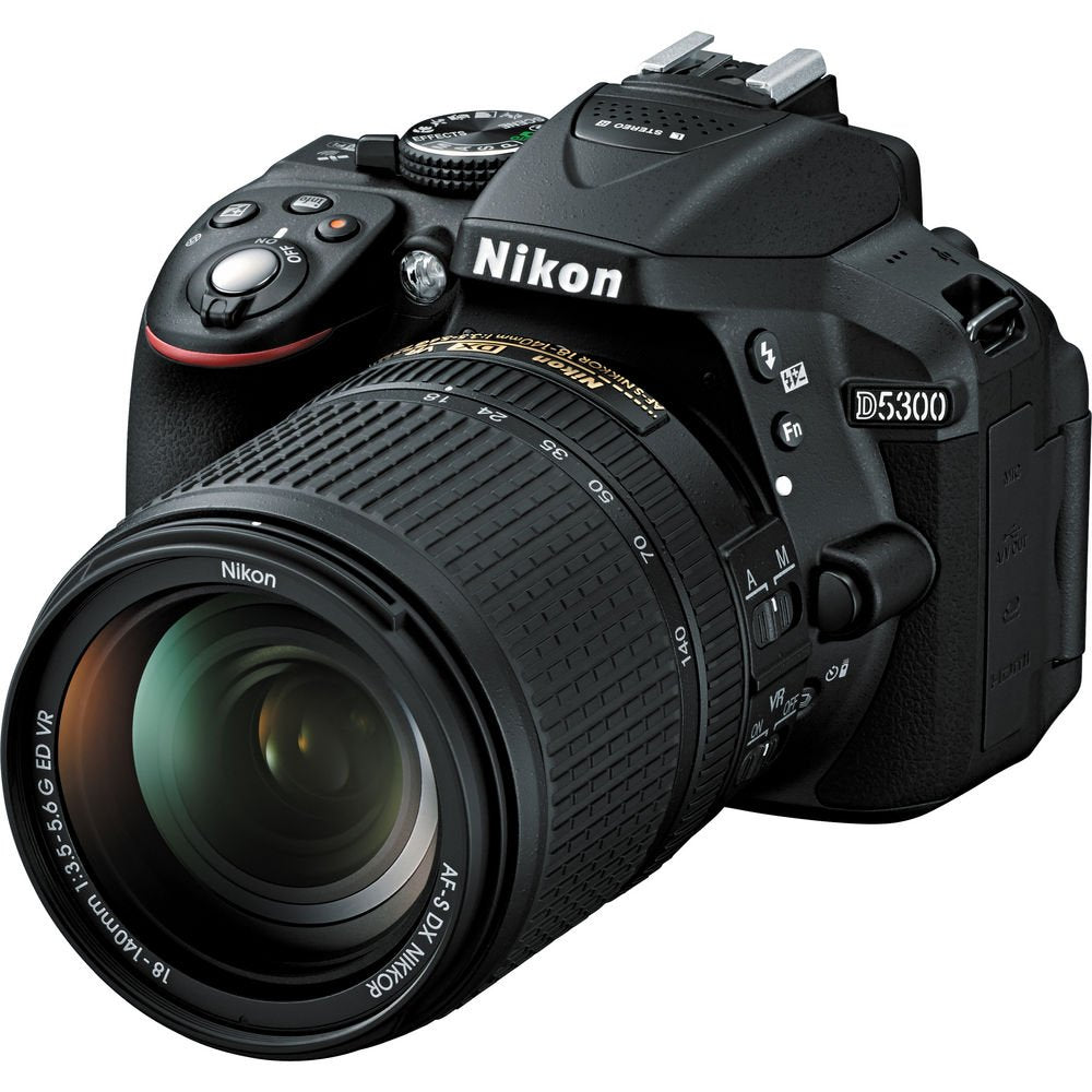 Nikon D5300 DSLR Camera with 18-140mm Lens image 0