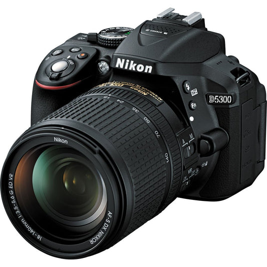 Nikon D5300 DSLR Camera with 18-140mm Lens image 0