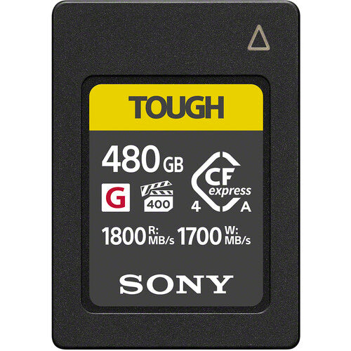 Sony 480GB CFexpress 4.0 Type A TOUGH Memory Card image 0