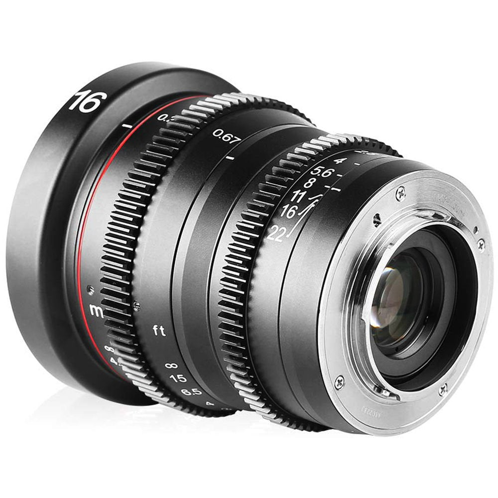 Meike 16mm T2.2 Manual Focus Wide Angle Cinema Lens (MFT Mount) image 4