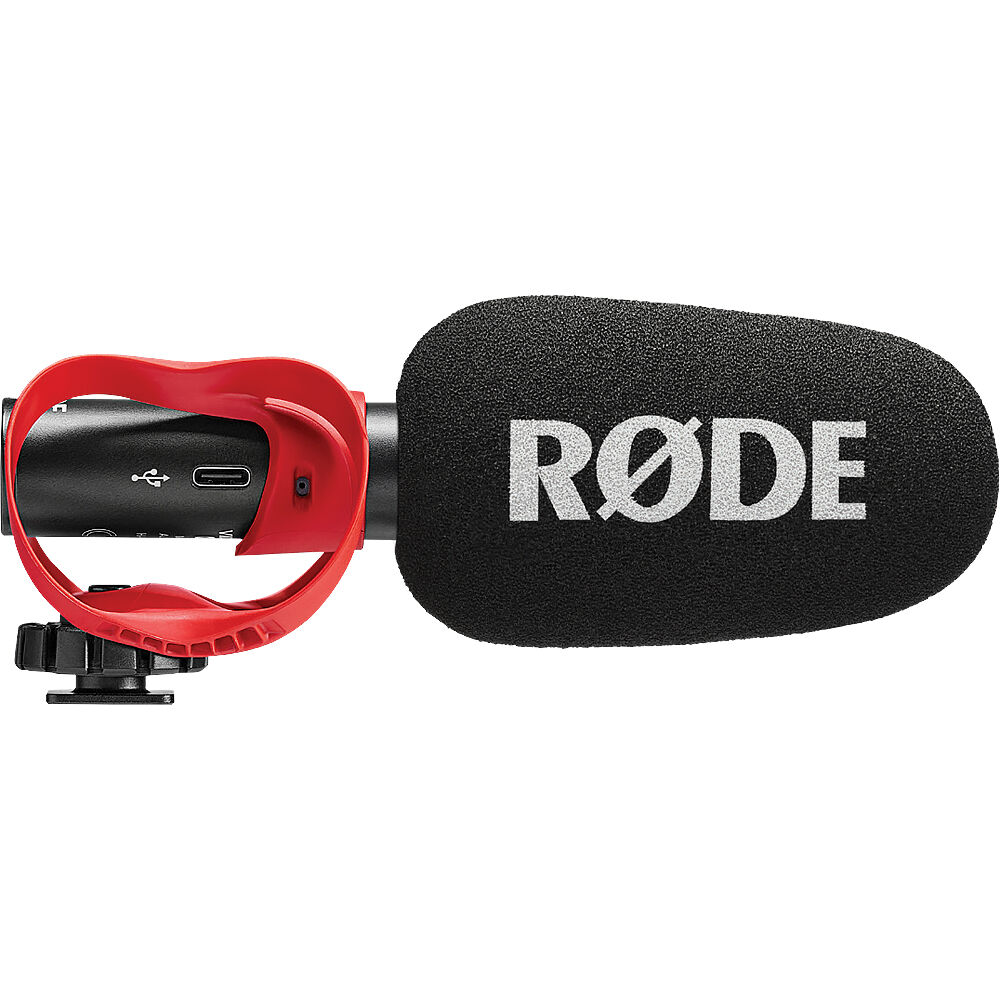 RODE VideoMic GO II-H Ultracompact Analog/USB Camera-Mount Shotgun Microphone image 0