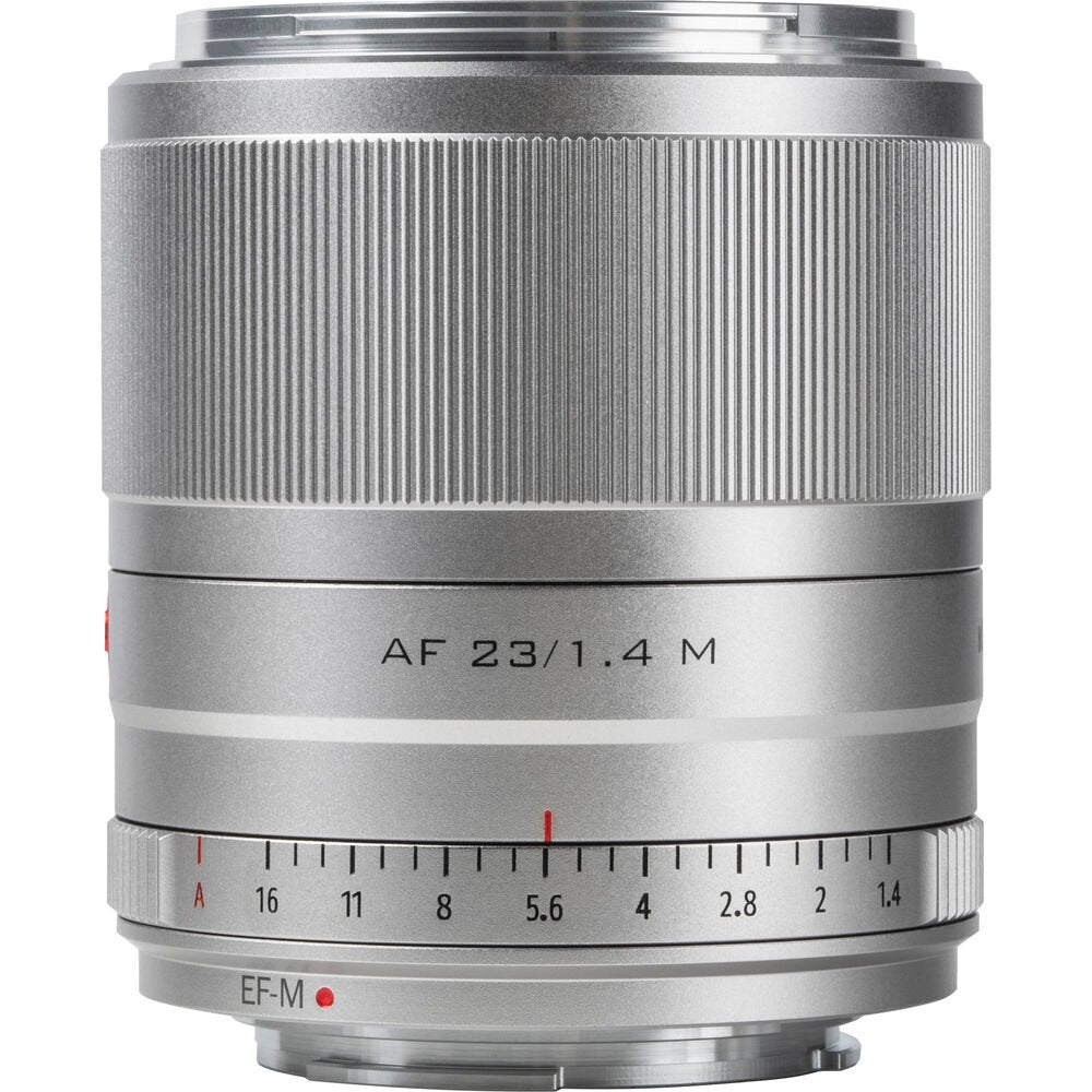 Viltrox AF 23mm f/1.4 M Lens for Canon EF-M (Silver) image 0