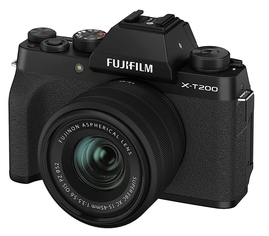 Fujifilm X-T200 Mirrorless Camera with XC 15-45 mm Lens (Black) image 0