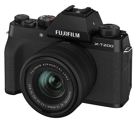 Fujifilm X-T200 Mirrorless Camera with XC 15-45 mm Lens (Black) image 0
