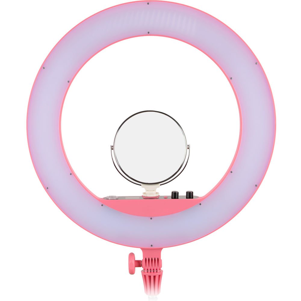 Godox LR160 Bi-Color Ringlight (Pink) image 6