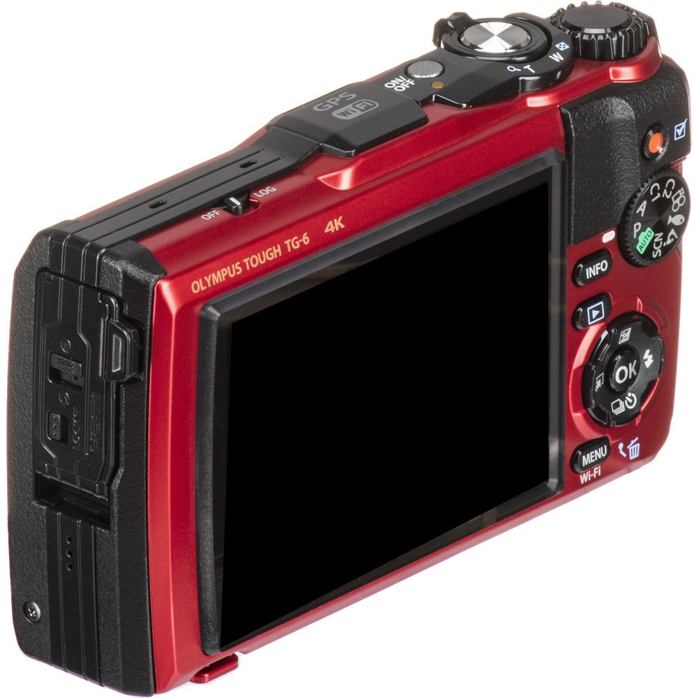 Olympus Tough TG-6 Digital Camera (Red) image 1