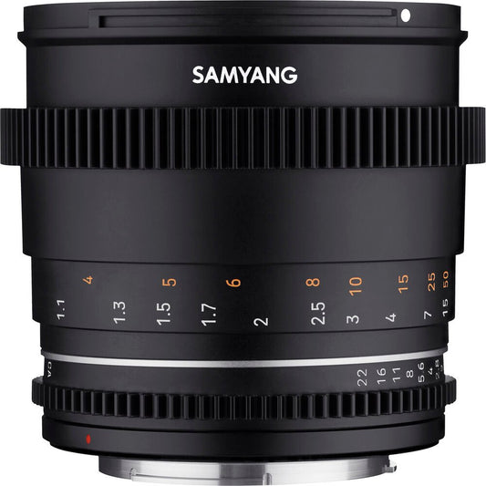 Samyang 85mm T1.5 VDSLR MK2 Cine Lens (RF Mount) image 1