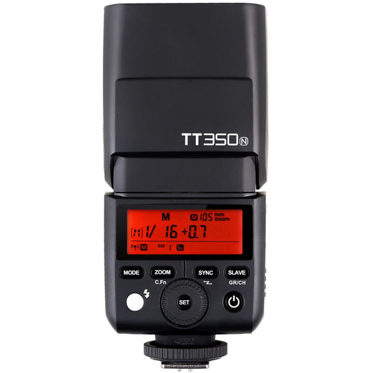 Godox TT350N Mini Thinklite TTL Flash for Nikon Cameras image 0