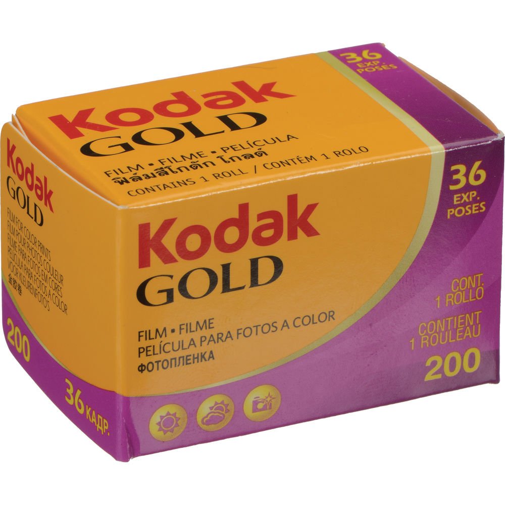 Kodak GOLD 200 Color Negative Film (35mm Roll Film, 36 Exposures) image 0