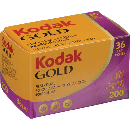 Kodak GOLD 200 Color Negative Film (35mm Roll Film, 36 Exposures) image 0