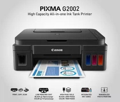 Canon PIXMA G2002 Multi-function Color Inkjet Printer image 0